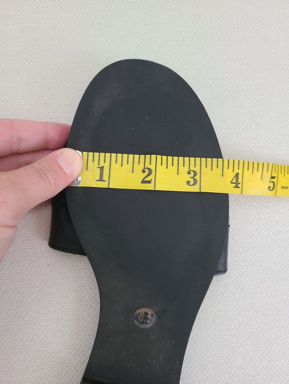 Tory Burch Black Everly Slide With Double Gold T Emblem - Picture 9 of 10